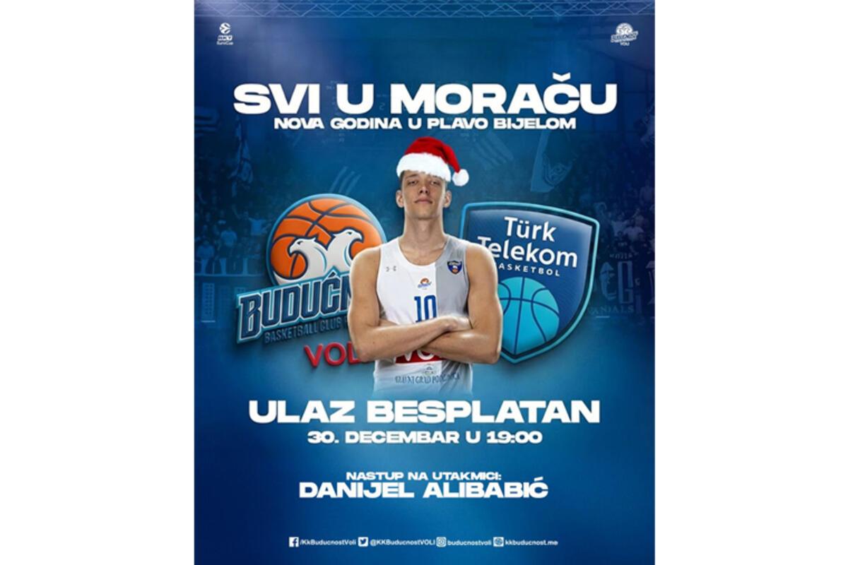 Budućnost Voli spremna za važnu evropsku bitku