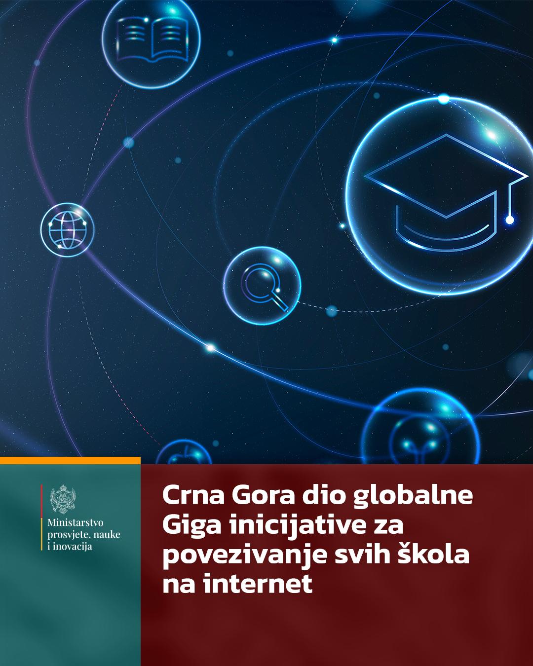 Crna Gora se pridružila globalnoj Giga inicijativi za povezivanje škola