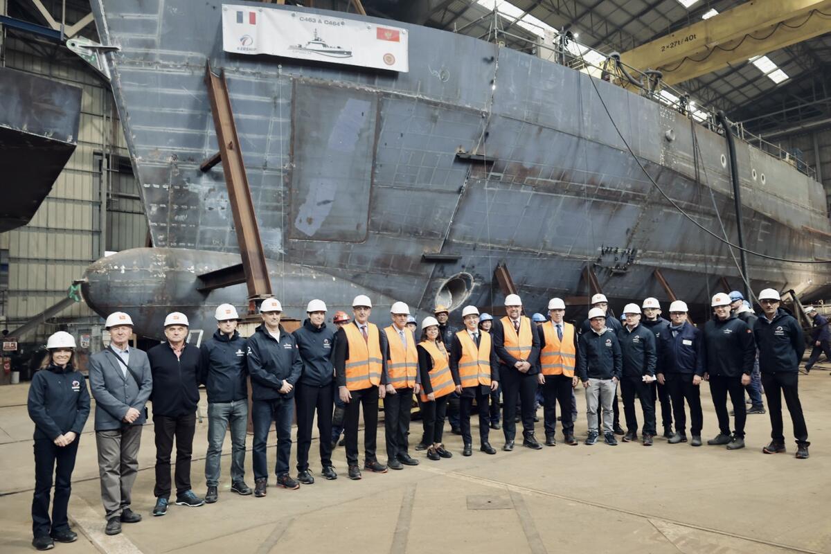 Mornarica Crne Gore dobija savremene patrolne brodove iz Francuske