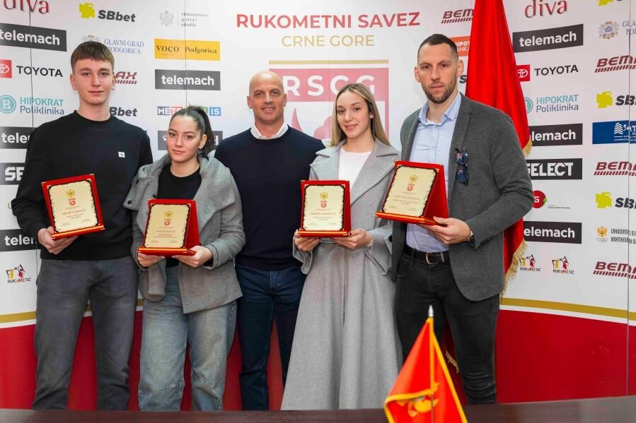 Najbolji u crnogorskom rukometu nagrađeni za 2025. godinu