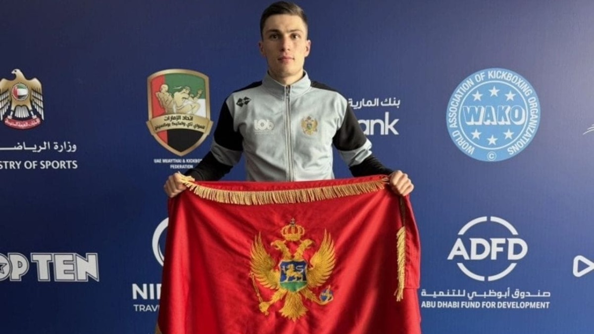 Nemanja Čađenović: Najbolji sportista Crne Gore za 2025. godinu