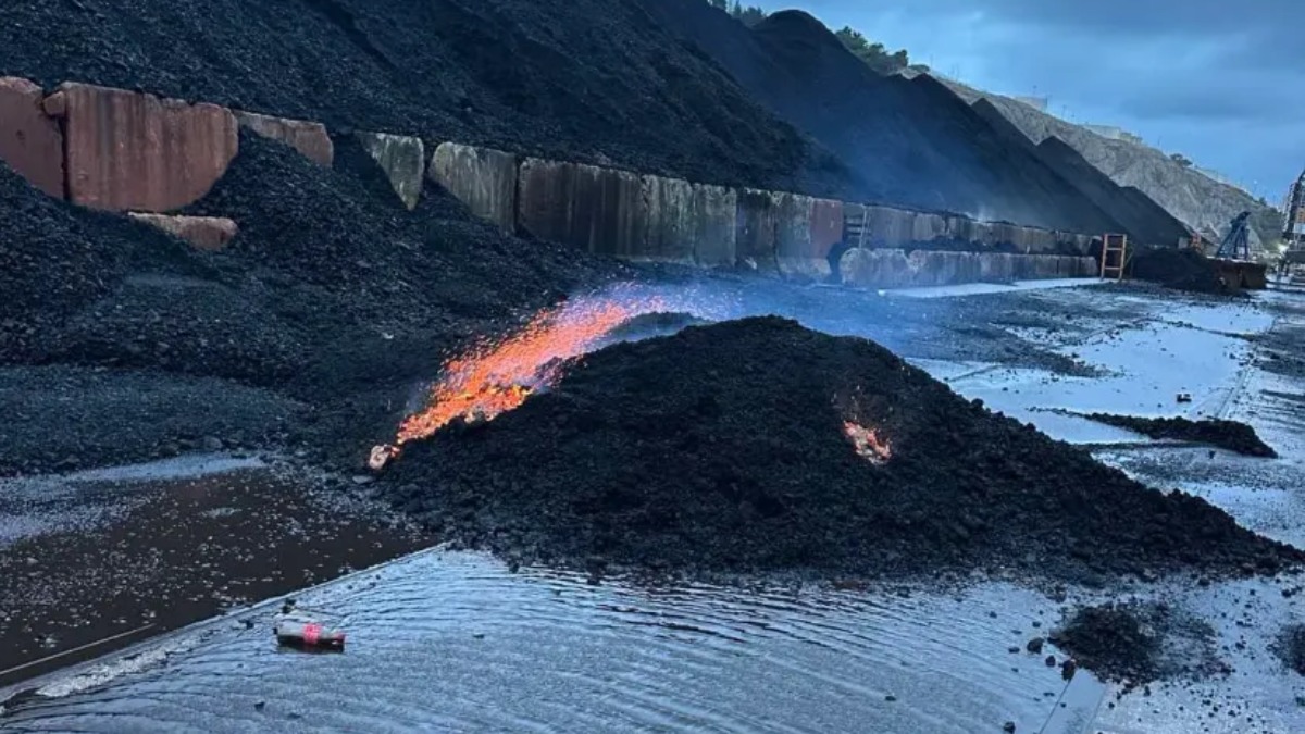 Samozapaljenje uglja u Luci Bar: Zabrinutost građana zbog ekoloških i sigurnosnih rizika