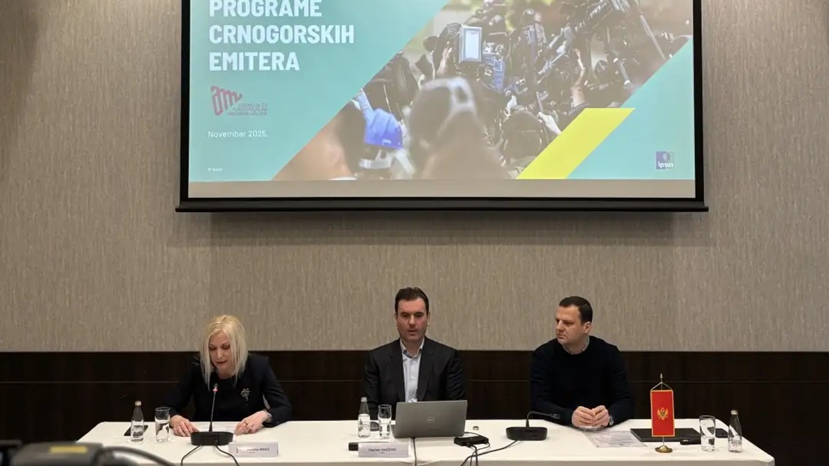 Televizija i dalje omiljeni izbor medija među Crnogorcima