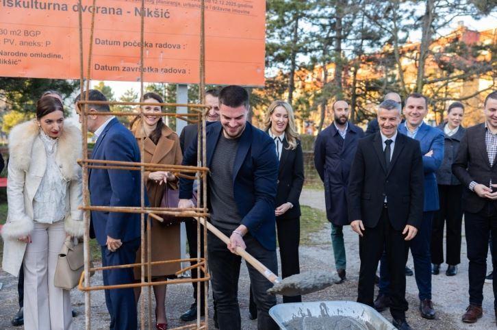 Započela izgradnja nove fiskulturne sale Fakulteta za sport u Nikšiću