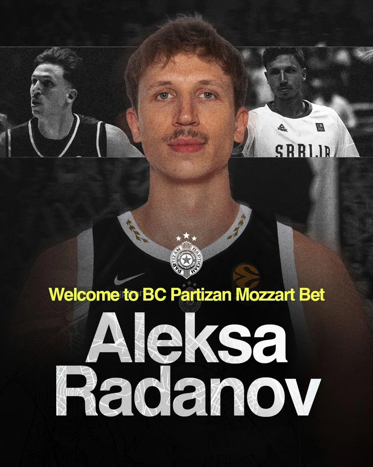 Aleksa Radanov potpisao za Partizan iz Bajerna