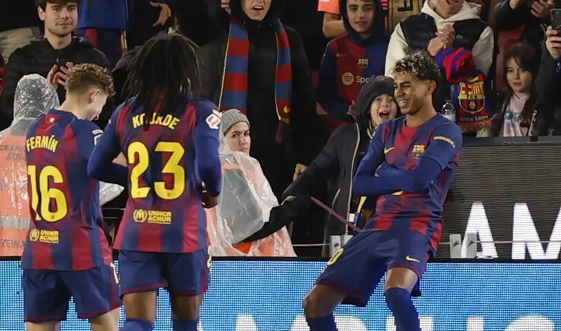 Barsa slomila otpor Ovijeda, Jamal oduševio akrobatskim golom