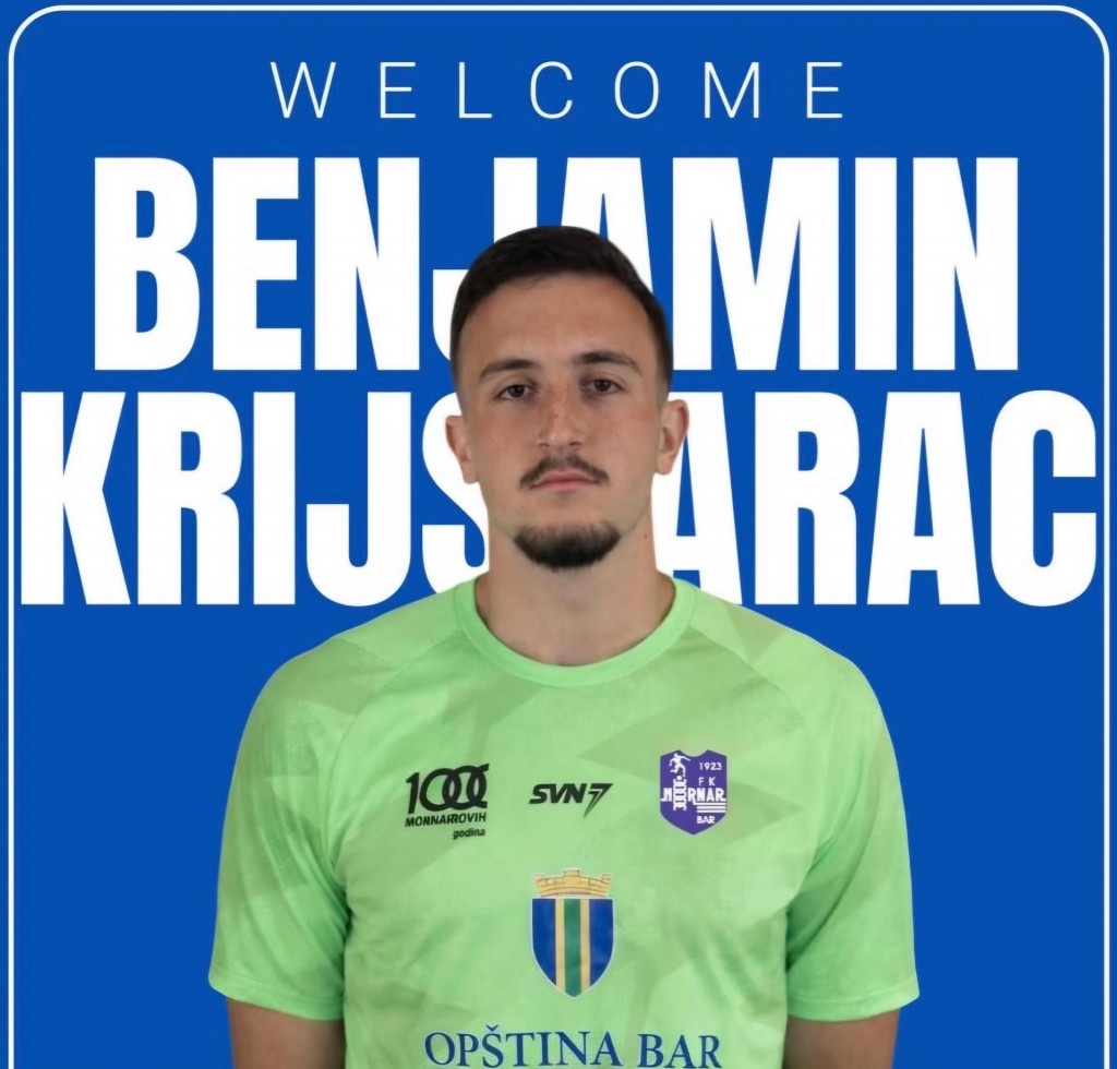 Benjamin Krijestarac novo pojačanje Mornara