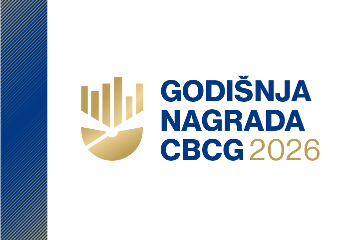 Centralna banka Crne Gore raspisala konkurs za Godišnju nagradu 2026.