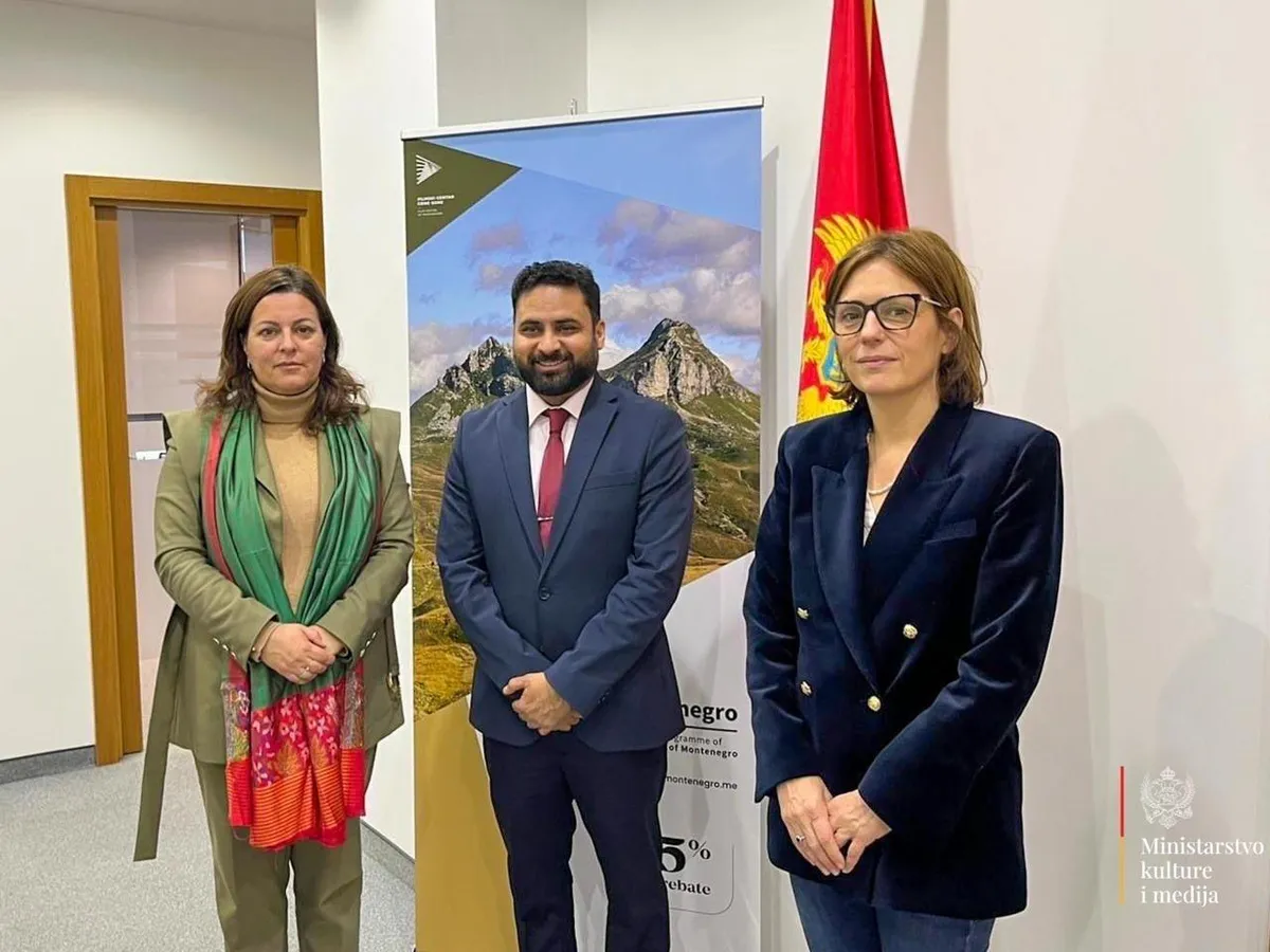 Crna Gora i Indija će intenzivirati saradnju u kinematografiji