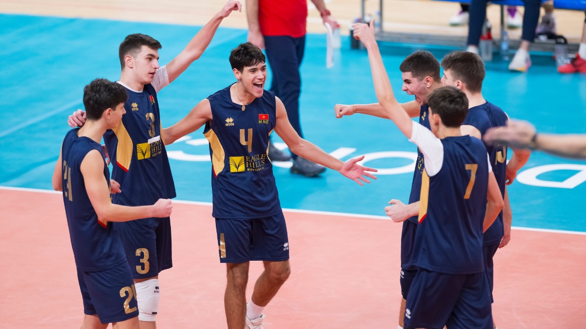 Crnogorska U18 odbojkaška reprezentacija bez poraza u kvalifikacijama za Evropsko prvenstvo
