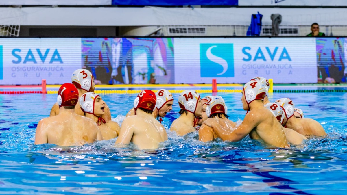 Crnogorski vaterpolisti se pripremaju za Evropsko prvenstvo protiv Hrvatske