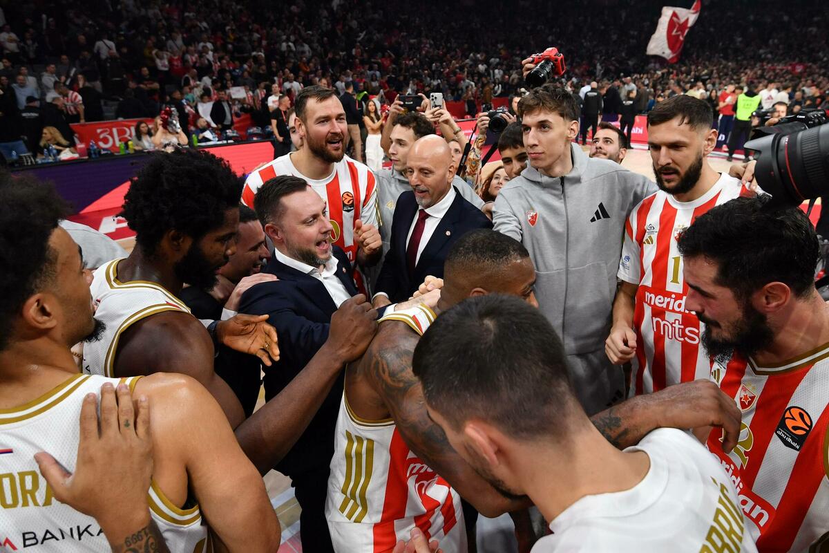 Crvena zvezda i Partizan ostvarili važne pobjede u Evroligi