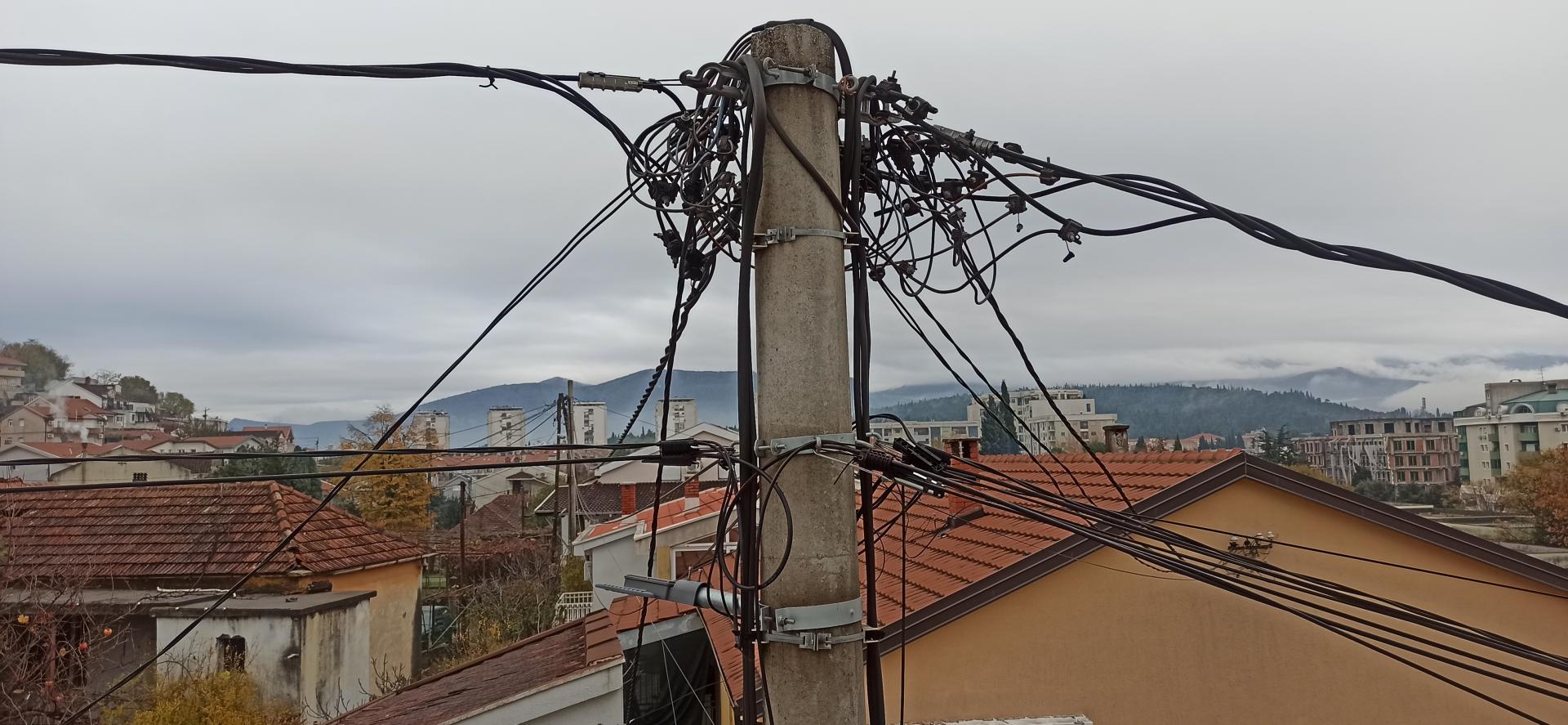 Djelovi Podgorice ponovo sa strujom nakon prekida napajanja