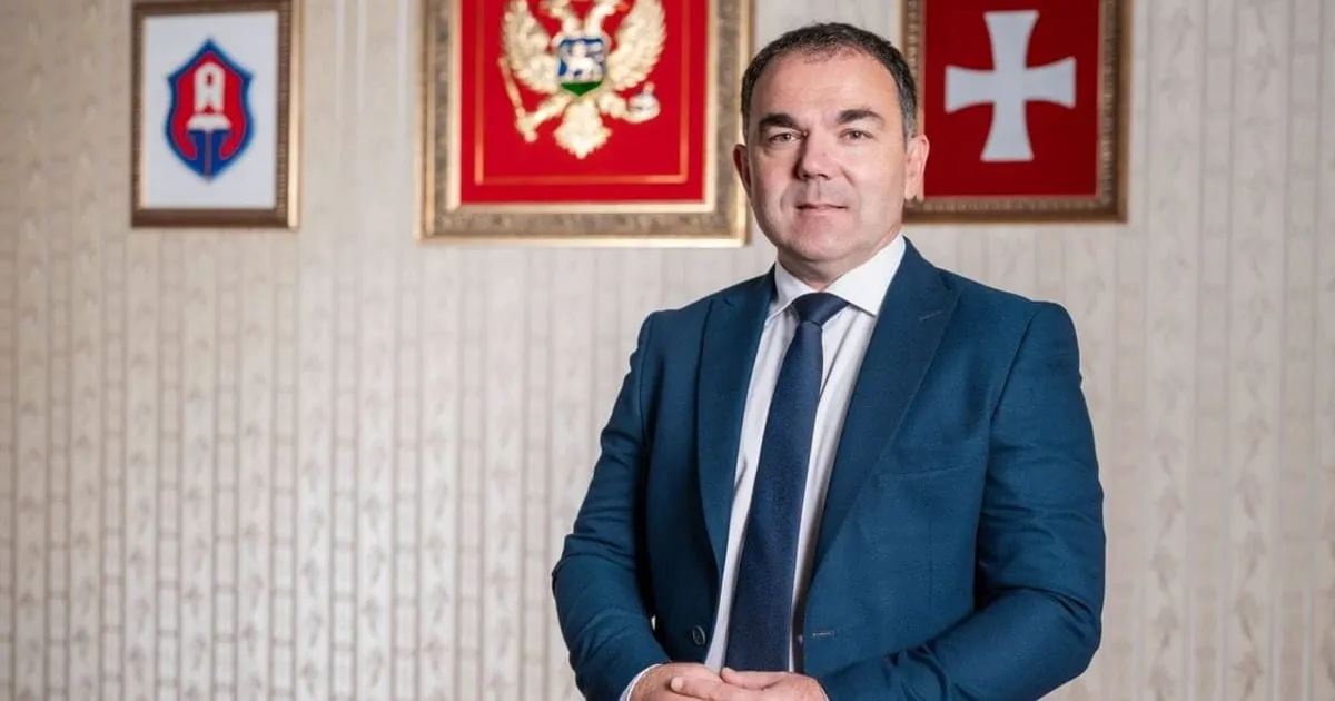 Đurašković reizabran za gradonačelnika Cetinja