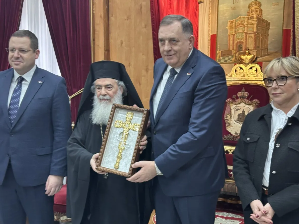 Dodik u Jerusalimu: Veze srpskog naroda sa Svetom zemljom vjekovima stare