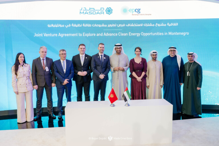EPCG i Masdar: Zajednički koraci ka čistoj energiji u Crnoj Gori