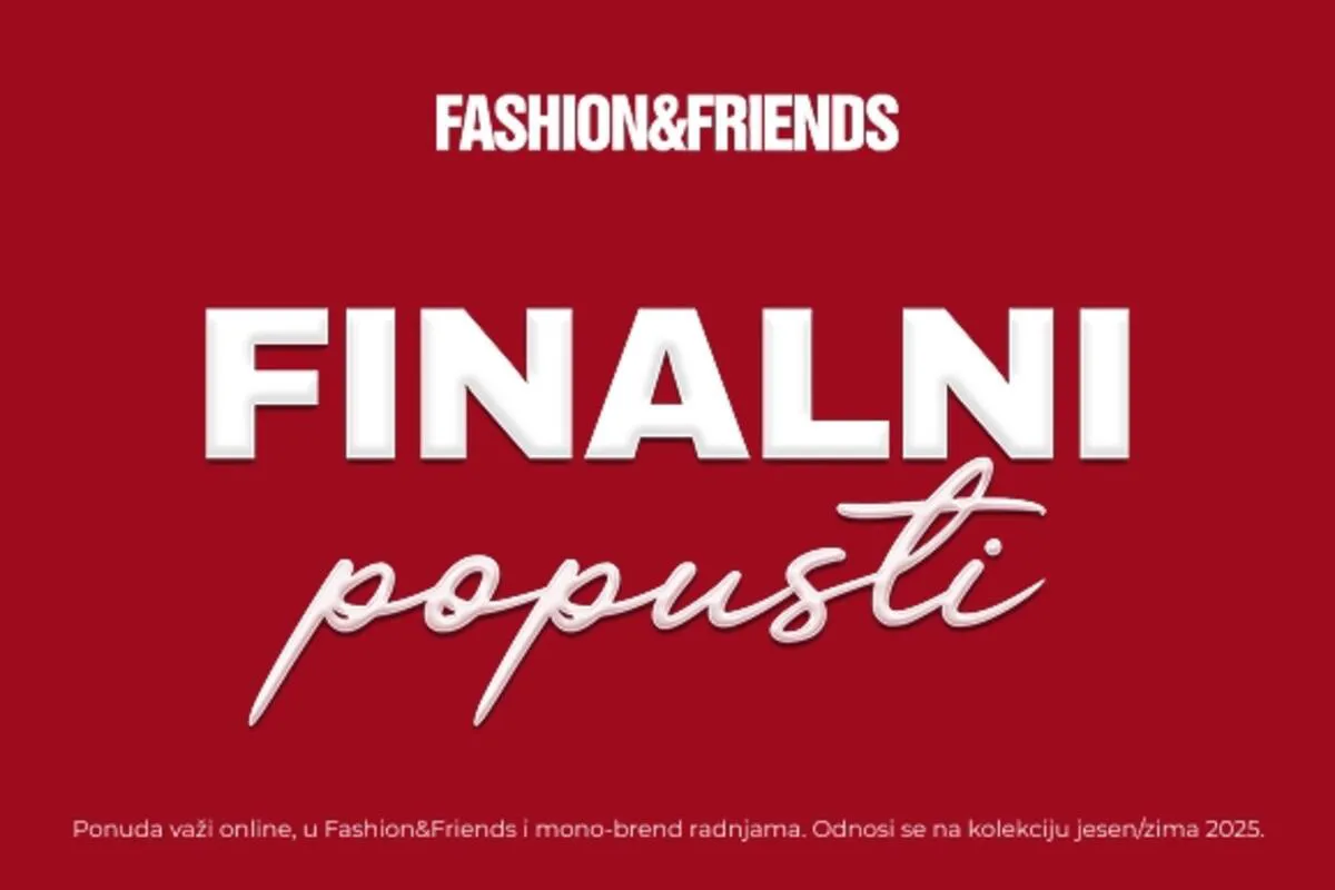 Finalni popusti u Fashion Company prodavnicama i online
