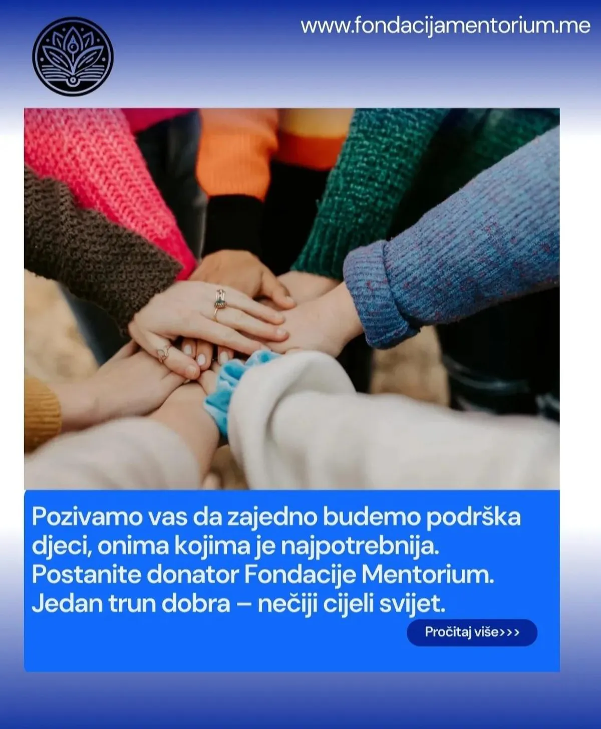 Fondacija Mentorium pokrenula inicijativu „Prijatelji Fondacije“