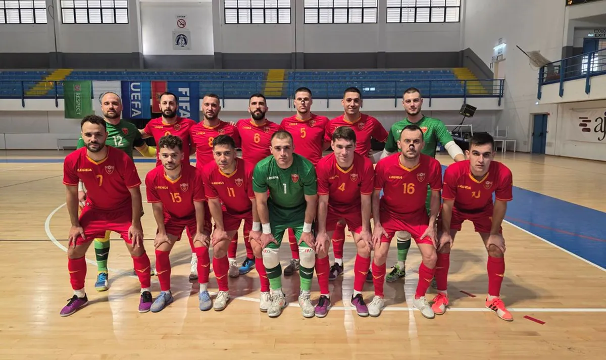 Futsal reprezentacija Crne Gore remizirala sa Kiprom