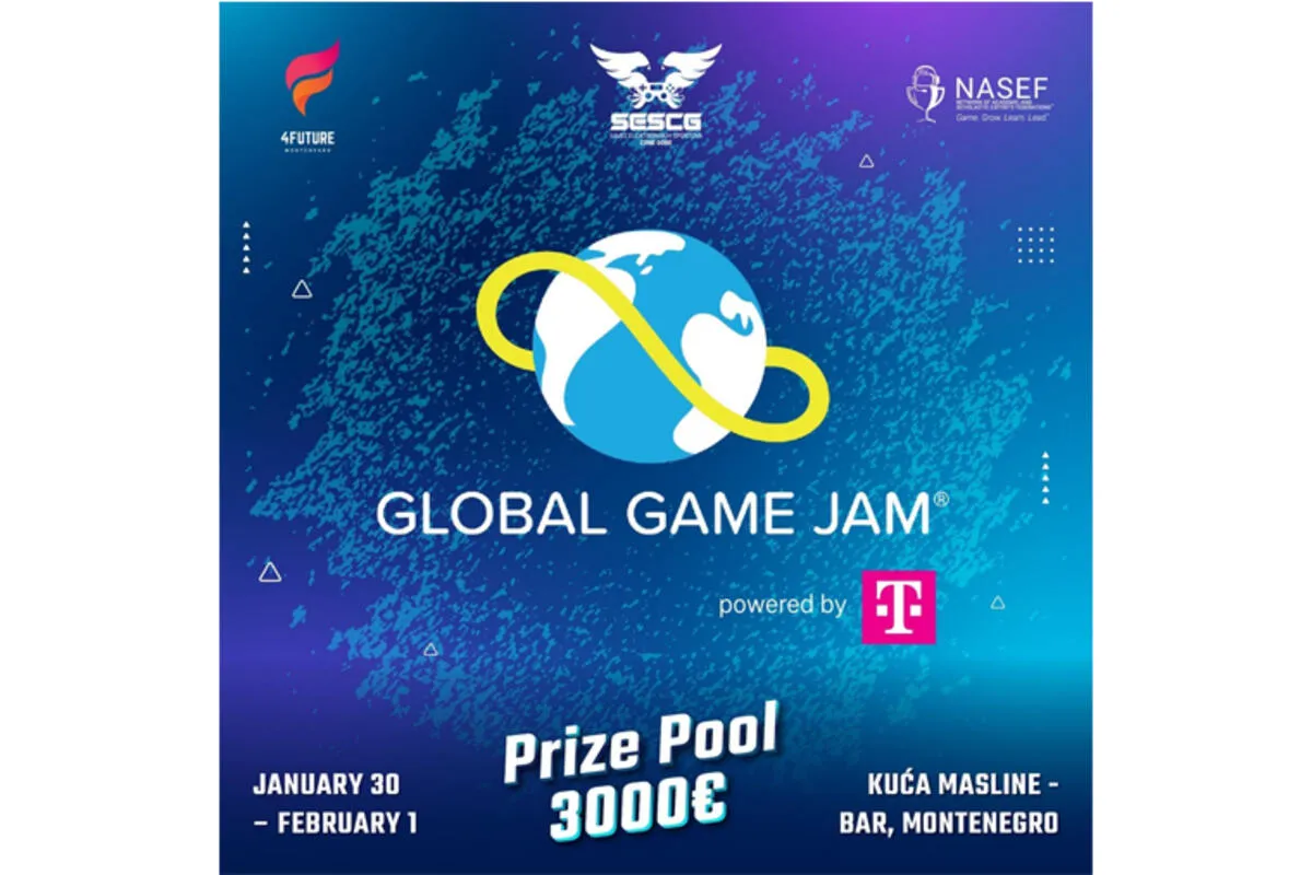 Global Game Jam u Baru uz podršku Crnogorskog Telekoma