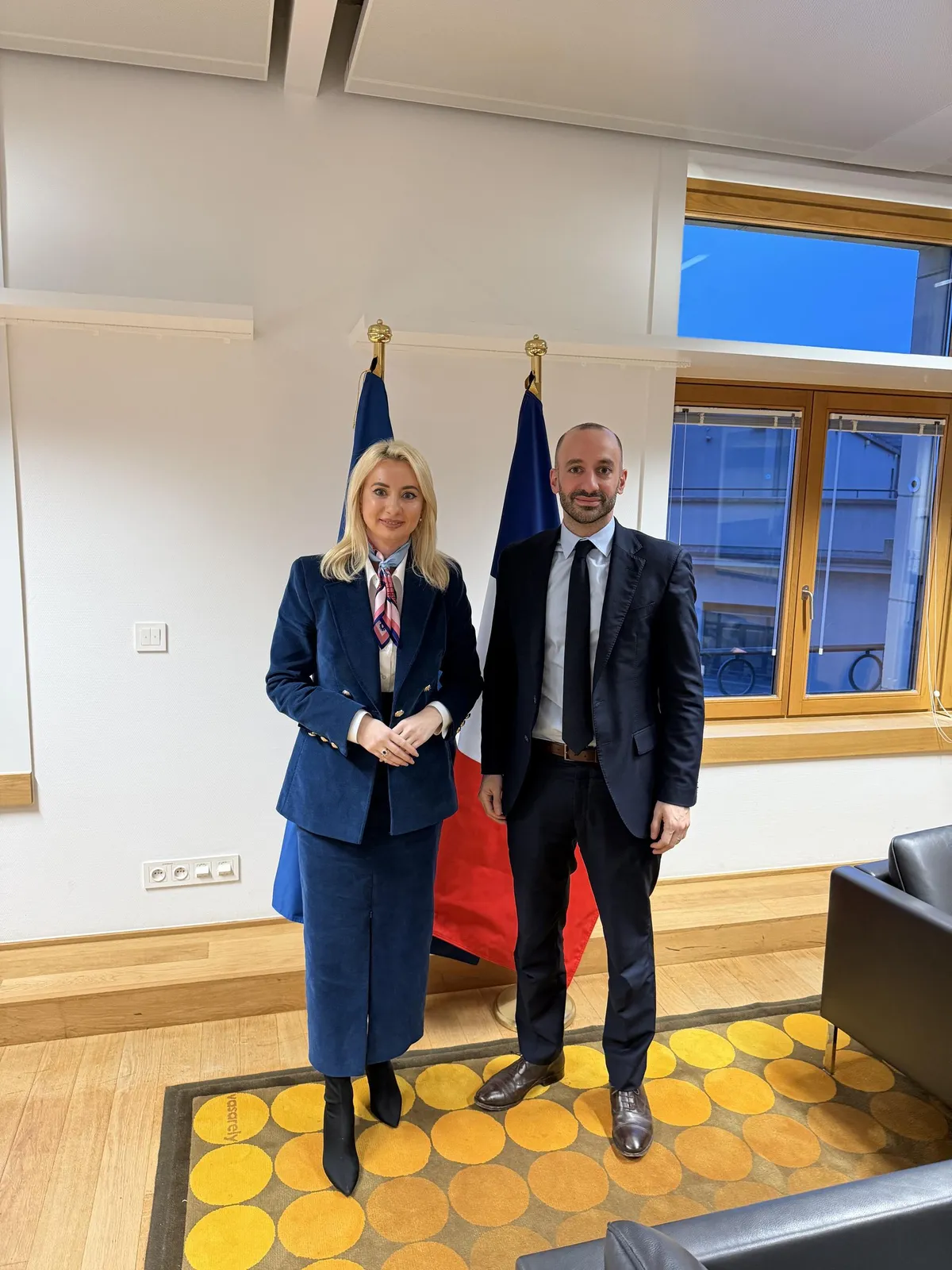 Gorčević i Adad o podršci Francuske za reforme Crne Gore