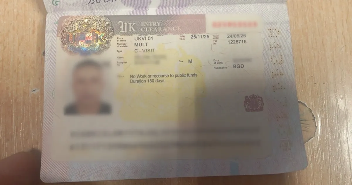 Hapšenje na Aerodromu Podgorica zbog falsifikovane vize