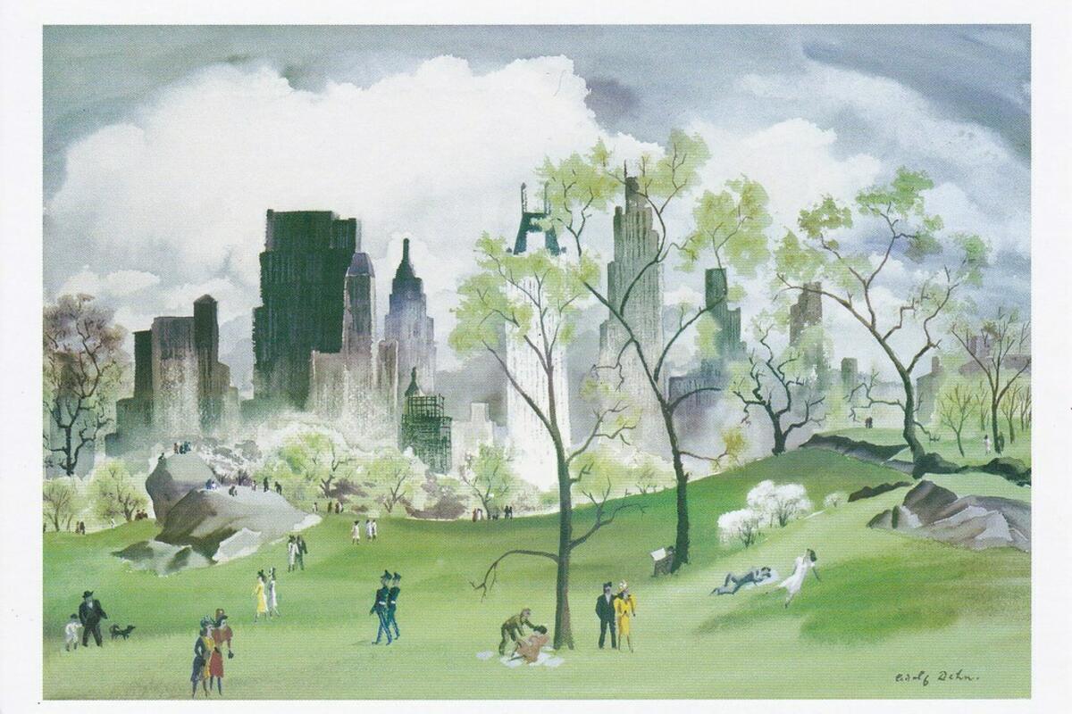 Harmonija prirode i urbanog prostora: Umjetnost Adolfa Dehna