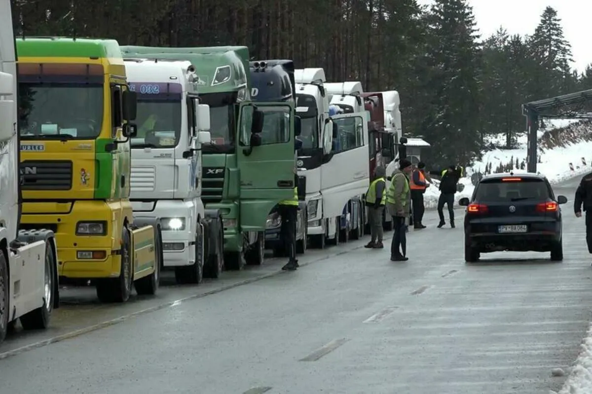 Kamiondžije nastavljaju blokadu granica dok ne dobiju bolje uslove za rad