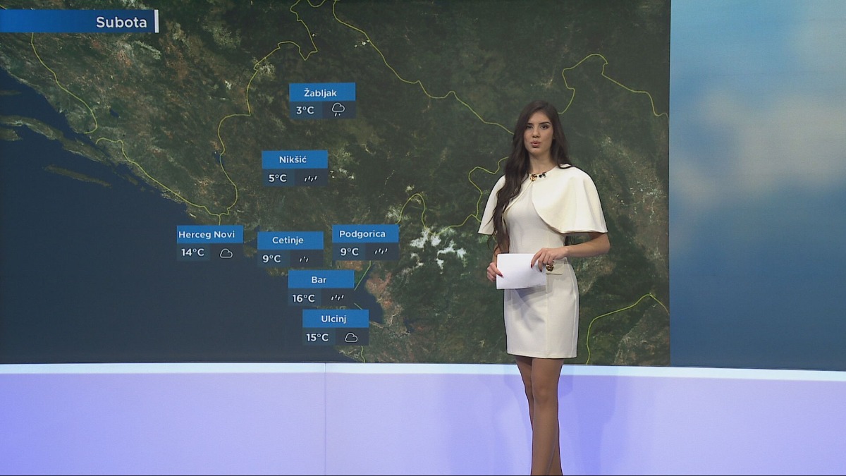 Kišovito jutro u Crnoj Gori, pljuskovi očekivani poslijepodne