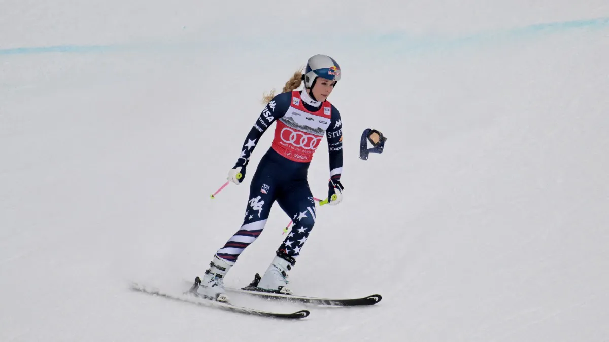 Lindzi Von doživjela pad u Kran Montani, trka prekinuta