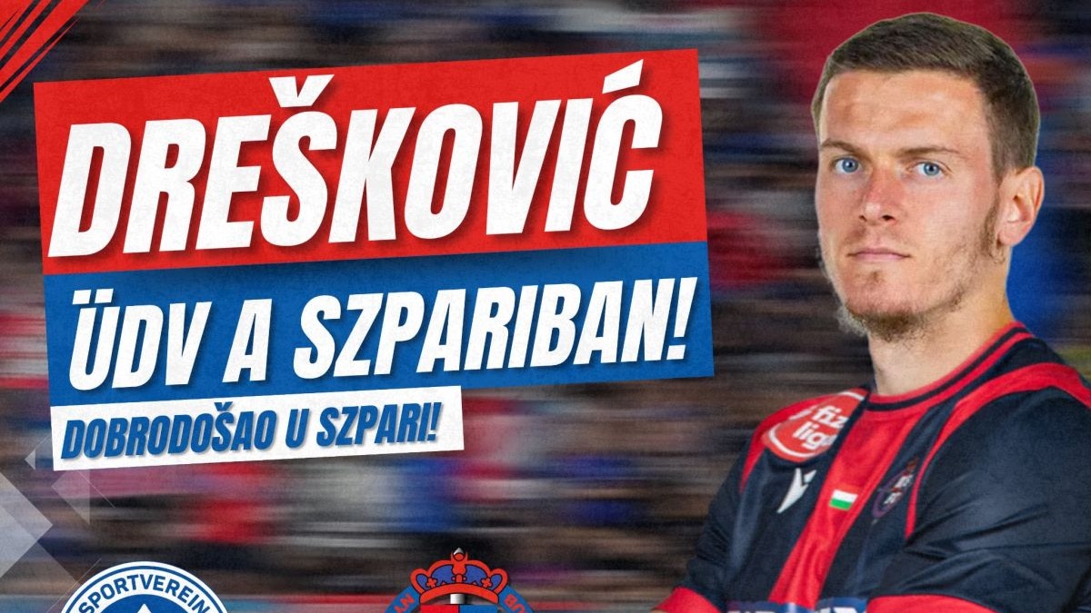 Meldin Drešković se vratio u Mađarsku: Novi izazov za crnogorskog fudbalera