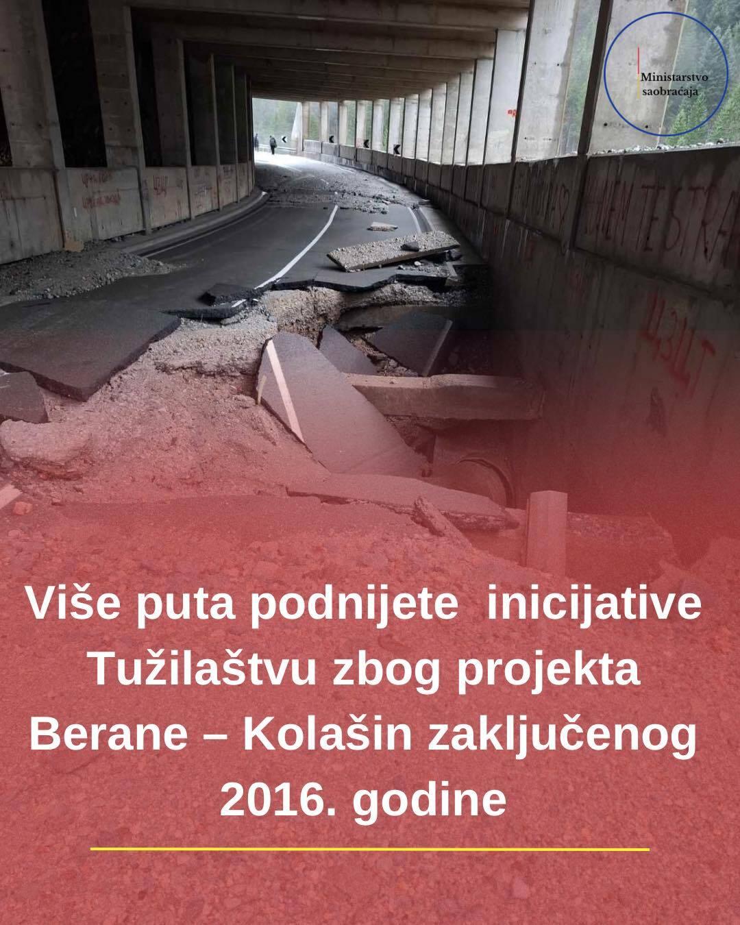 Ministarstvo saobraćaja preduzima mjere za putnike oštećene u projektu Berane – Kolašin