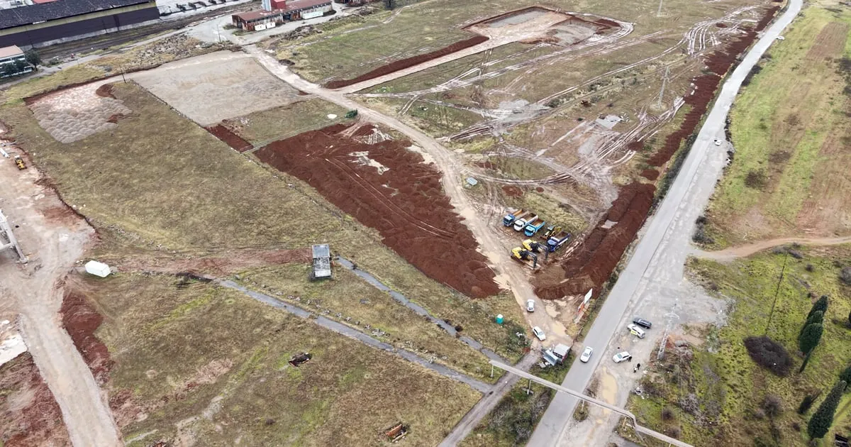 Mirno jutro na gradilištu prečišćavanja otpadnih voda u Botunu