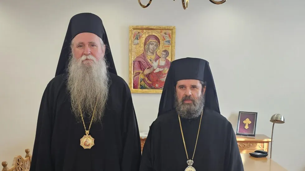 Mitropolit Joanikije posjetio arhiepiskopa albanskog Jovana