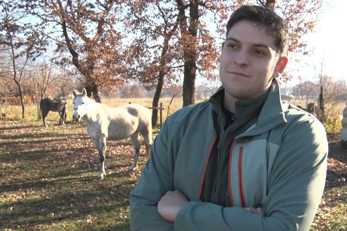 Mladi ljubitelj konja iz Martinića: Mateja Radović odabrao tišinu umjesto gradske vreve