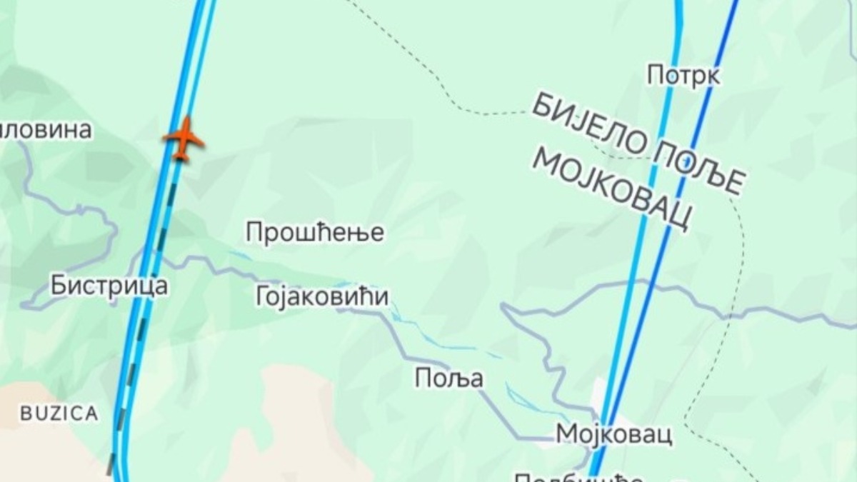 Nevrijeme omelo let Air Montenegra iz Beograda ka Podgorici