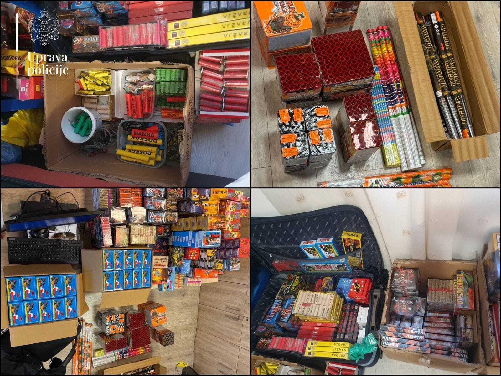 Oduzeto više od 107.000 pirotehničkih sredstava tokom akcije 'Petarda'