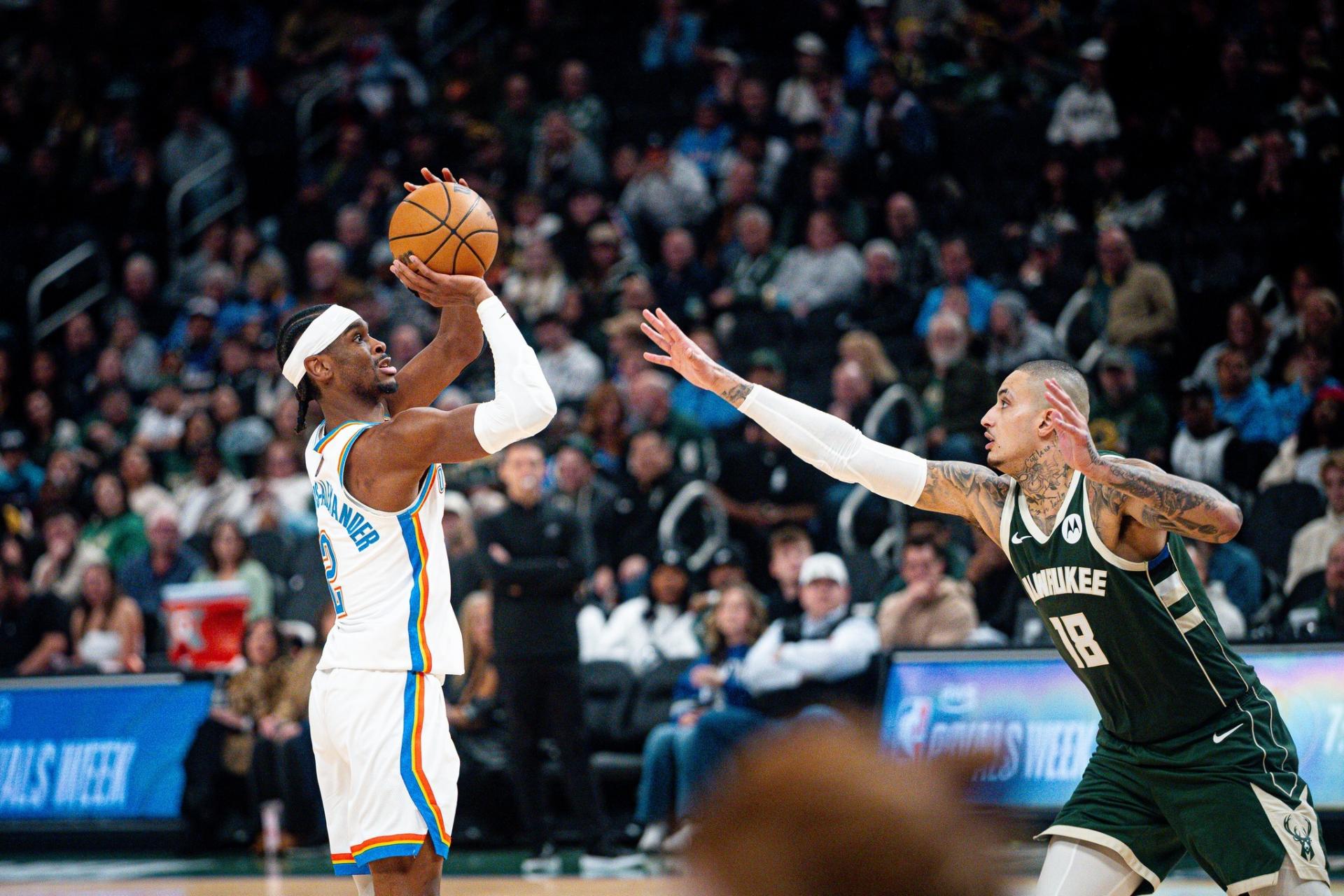 Oklahoma slavi ubjedljivu pobjedu protiv Milvokija, Šej na vrhuncu forme