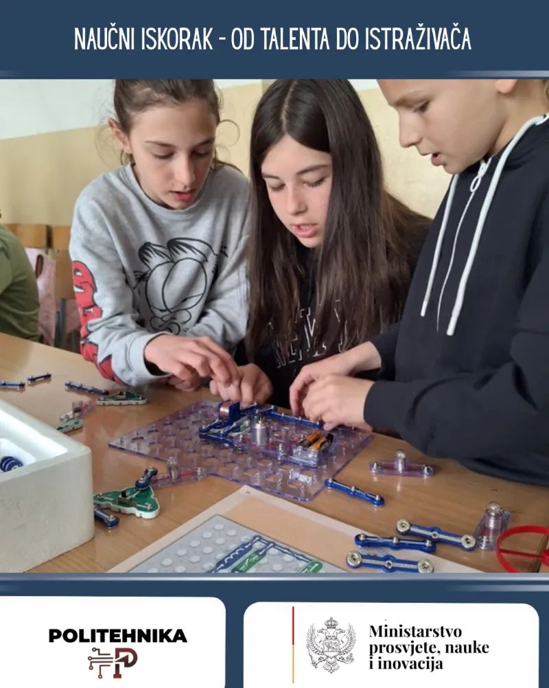 Oko 150 djece učestvovalo u projektu 'Naučni iskorak'