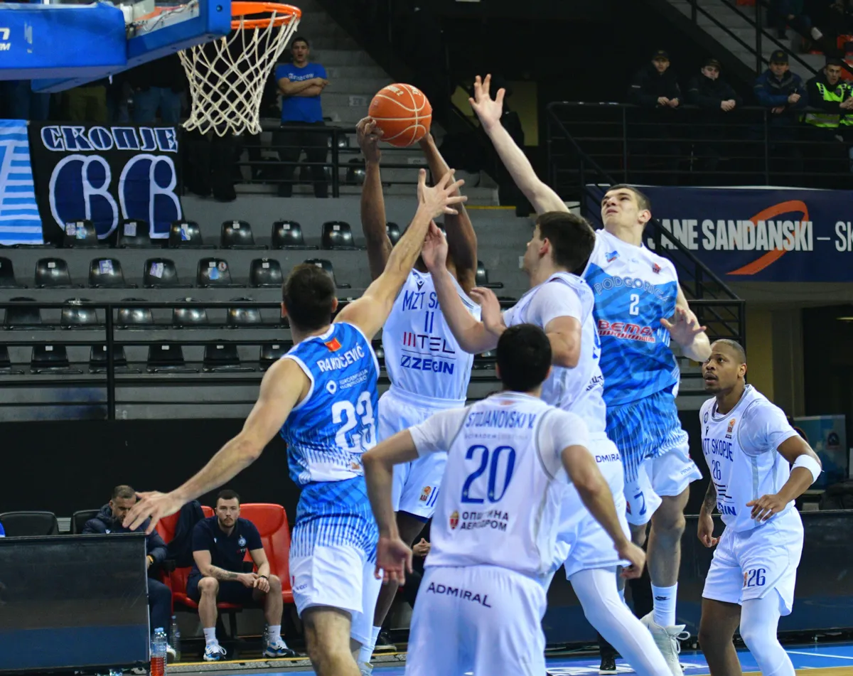 Podgorica poražena u Skoplju od MZT-a rezultatom 67:54