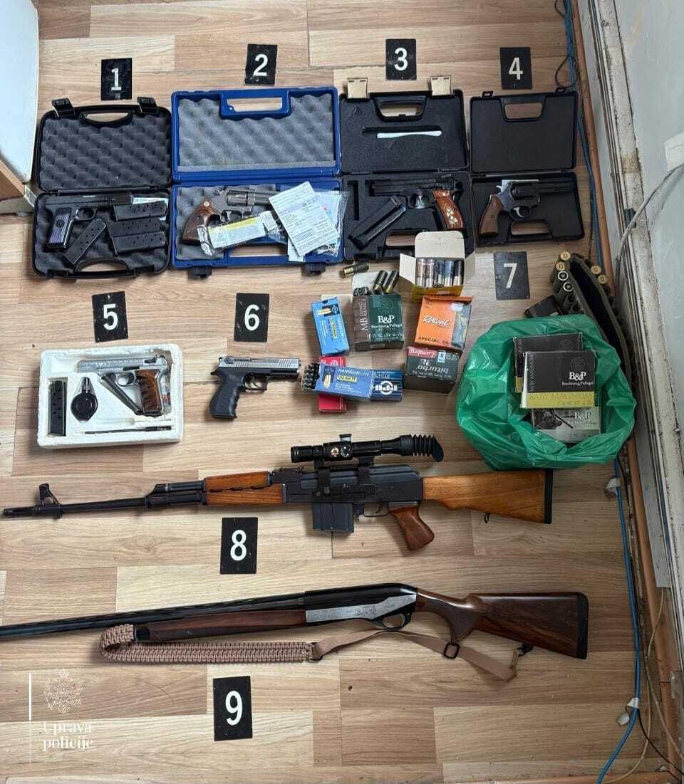 Policija u akciji: Oduzeto oružje i kokain u južnoj regiji