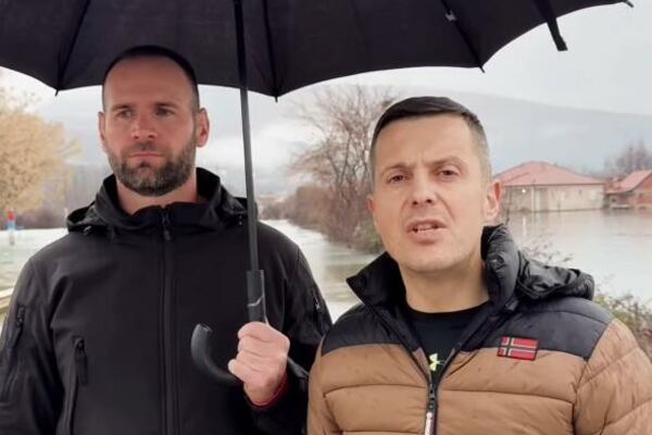 Poplave u Podgorici: Službe na terenu u potpunoj pripravnosti