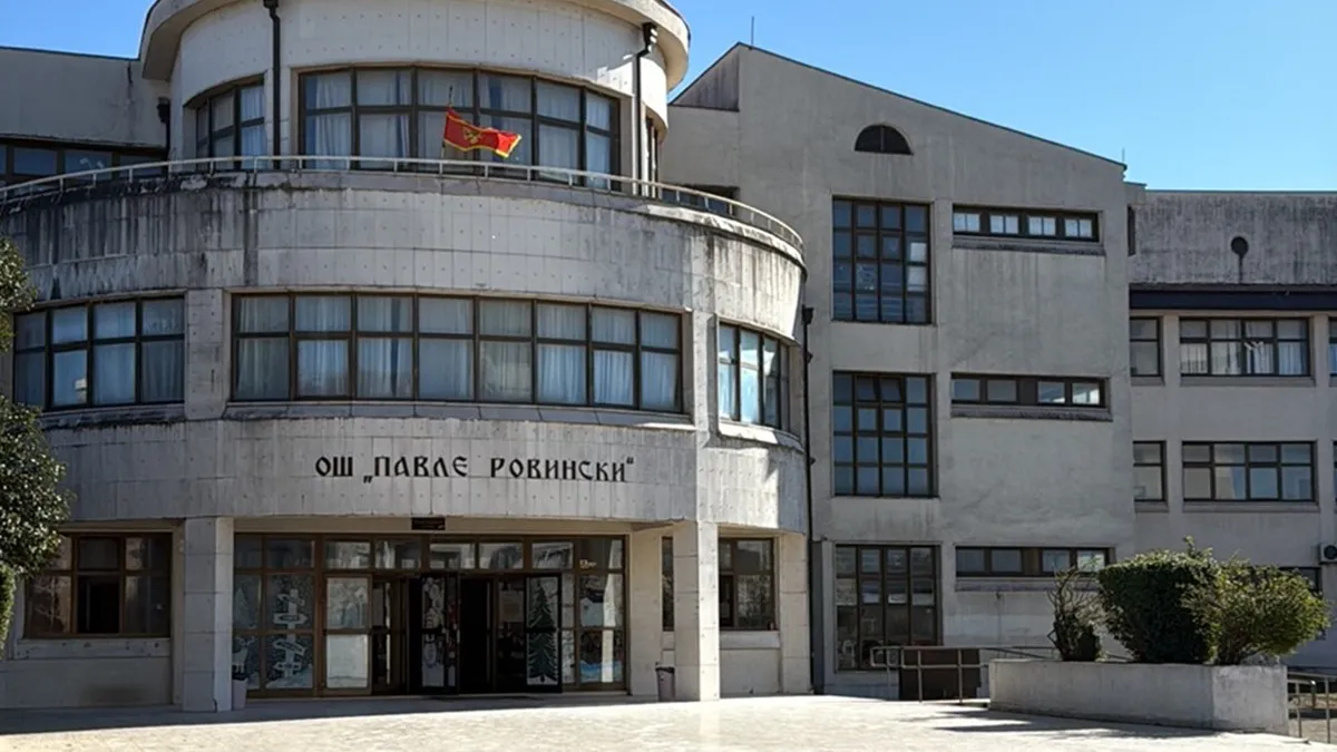 Požar u OŠ 'Pavle Rovinski' brzo ugašen, djeca i osoblje nisu ugroženi