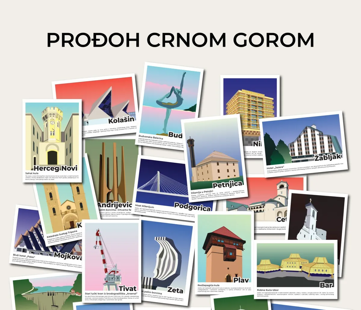 Projekat 'Prođoh Crnom Gorom' oživljava razglednice kao kulturni medij