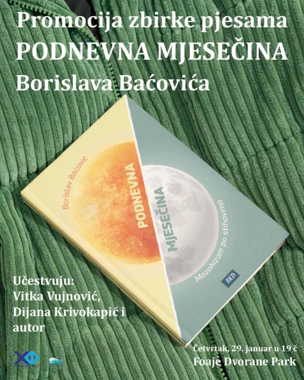 Promocija knjige pjesama Borislava Baćovića u Herceg Novom