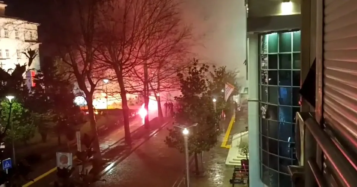 Protest Varvara u Podgorici prekinuo utakmicu Budućnosti