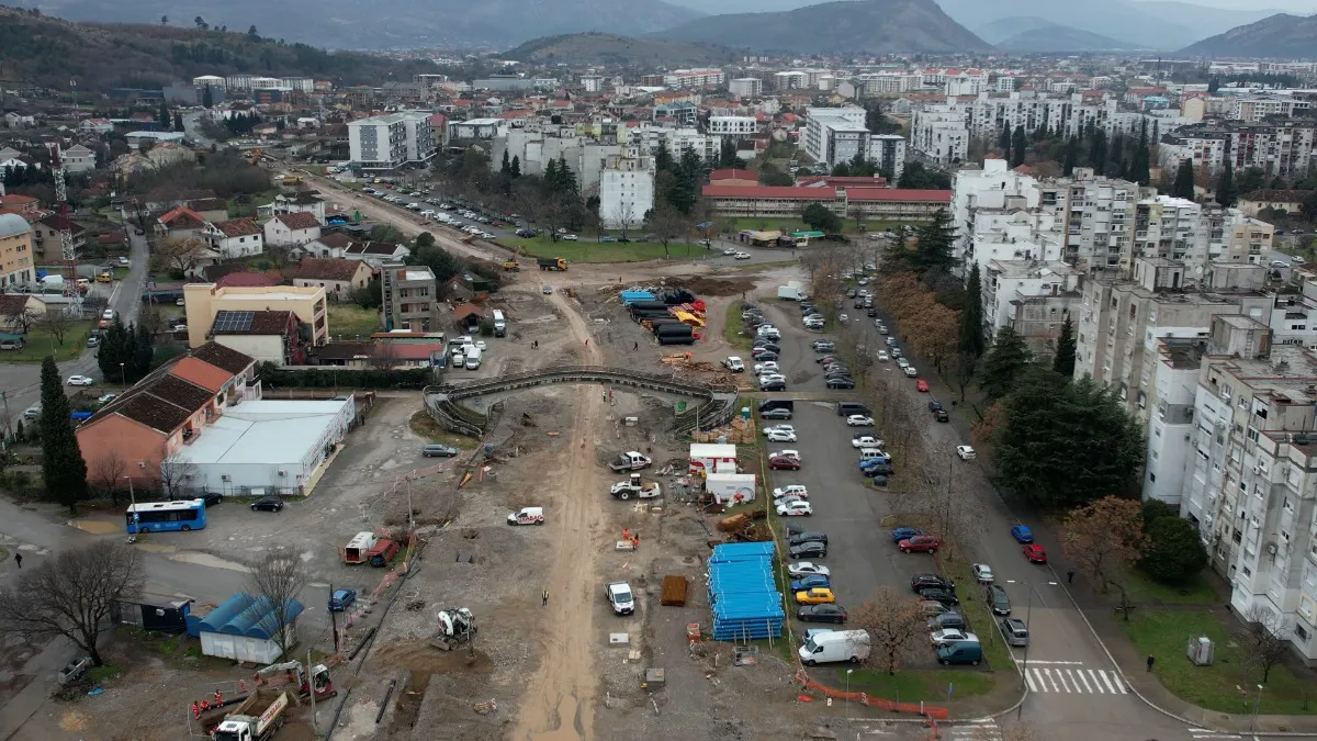 Radovi na rekonstrukciji Bulevara Vojislavljevića u punom jeku