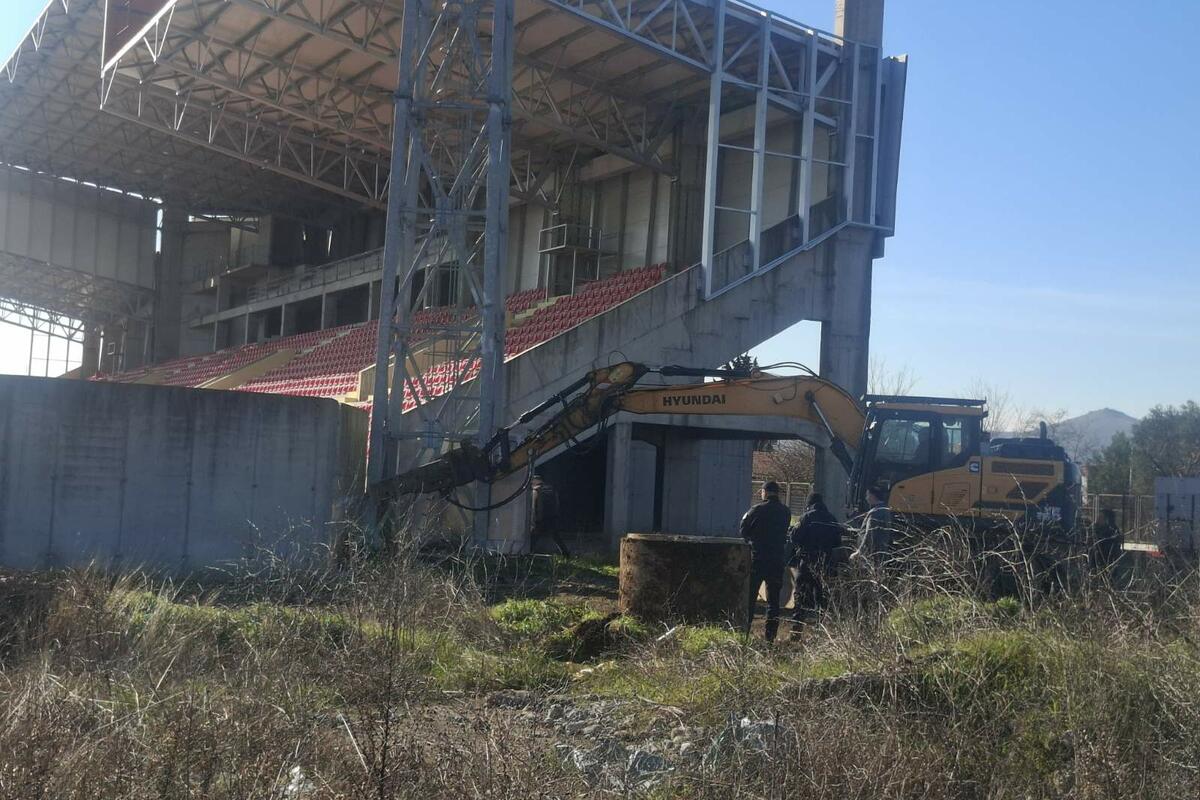 Rušenje dijela stadiona DG Arena: Mirni protesti u Donjoj Gorici