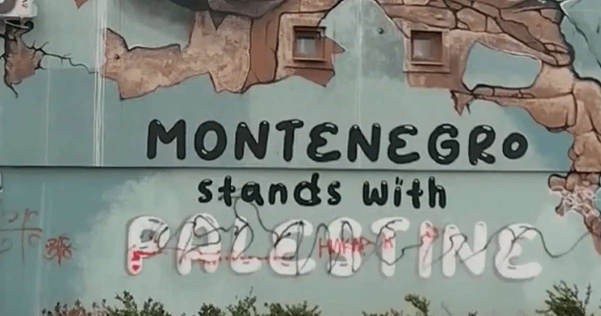 Saniran mural posvećen palestinskoj djeci nakon vandalskog čina