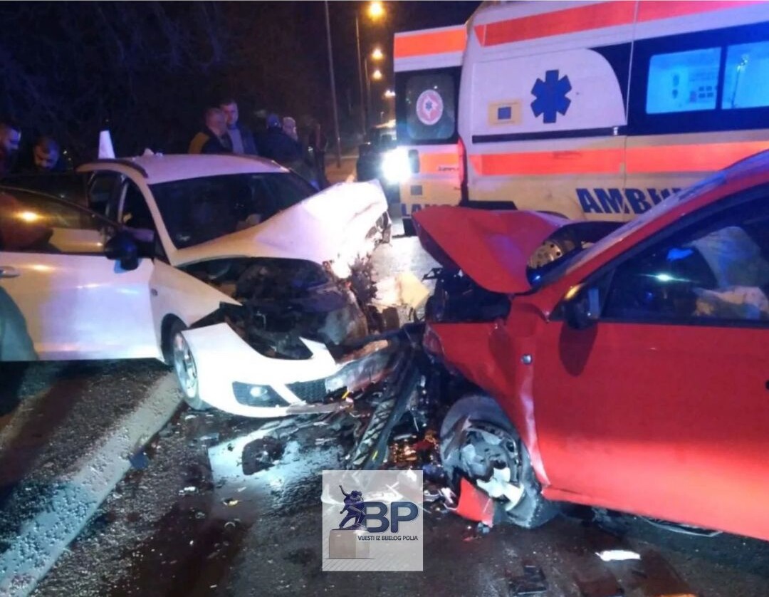 Saobraćajna nezgoda u Bijelom Polju: Tri povrijeđene osobe